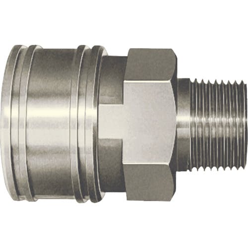 日東工器 TSPカプラ 鋼鉄製(めねじ取付用ソケット) 相手側Rc1/4(00835) 2TSM STEEL NBR 金属カップリング(めねじ取付) 日東工器 TSPカプラ 鋼鉄製(めねじ取付用ソケット) 相手側Rc1/4(00835) 2TSM STEEL NBR 金属カップリング(めねじ取付)