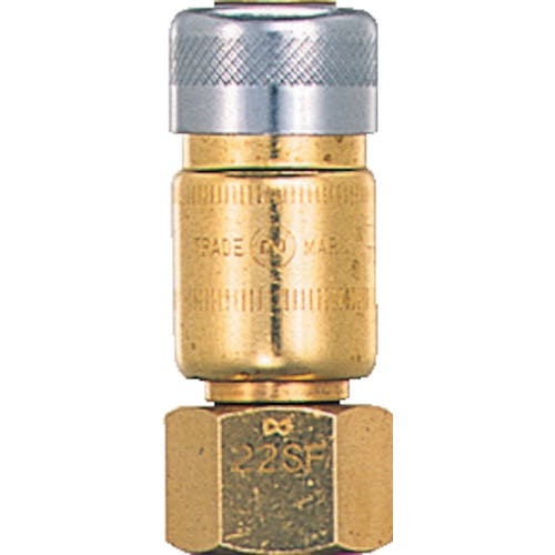 日東工器 ミニカプラ酸素用22SF(01172) 22SF BRASS NBR ガス溶断用継手 日東工器 ミニカプラ酸素用22SF(01172) 22SF BRASS NBR ガス溶断用継手