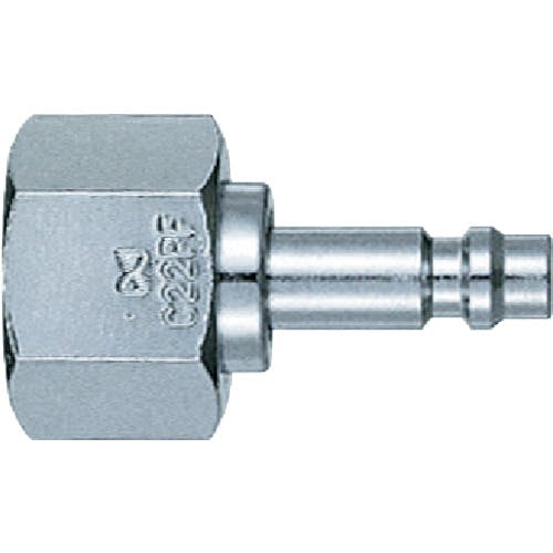 日東工器 ミニコック 酸素用C22PF(02729) C22PF STEEL ガス溶断用継手 日東工器 ミニコック 酸素用C22PF(02729) C22PF STEEL ガス溶断用継手