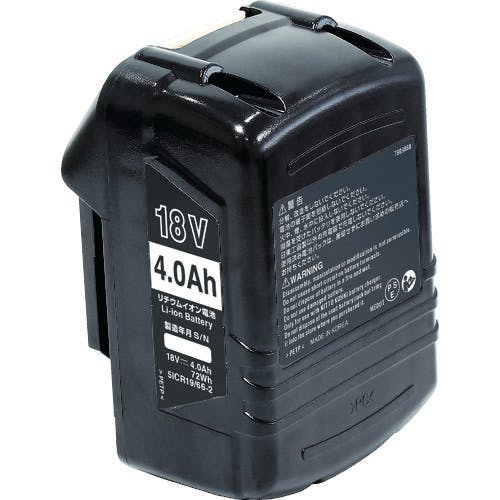 日東工器 CLA-2200A用電池パック 18V 4.0Ah 50671(TB09867) NO.50671 磁気ボール盤用電池パック・充電器 日東工器 CLA-2200A用電池パック 18V 4.0Ah 50671(TB09867) NO.50671 磁気ボール盤用電池パック・充電器
