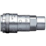 日東工器 おねじ取付用ソケット ハイカプラ200 鋼鉄製 相手側取付ねじサイズR1/2(71216) 200-40SF STEEL NBR 金属カップリング 日東工器 おねじ取付用ソケット ハイカプラ200 鋼鉄製 相手側取付ねじサイズR1/2(71216) 200-40SF STEEL NBR 金属カップリング