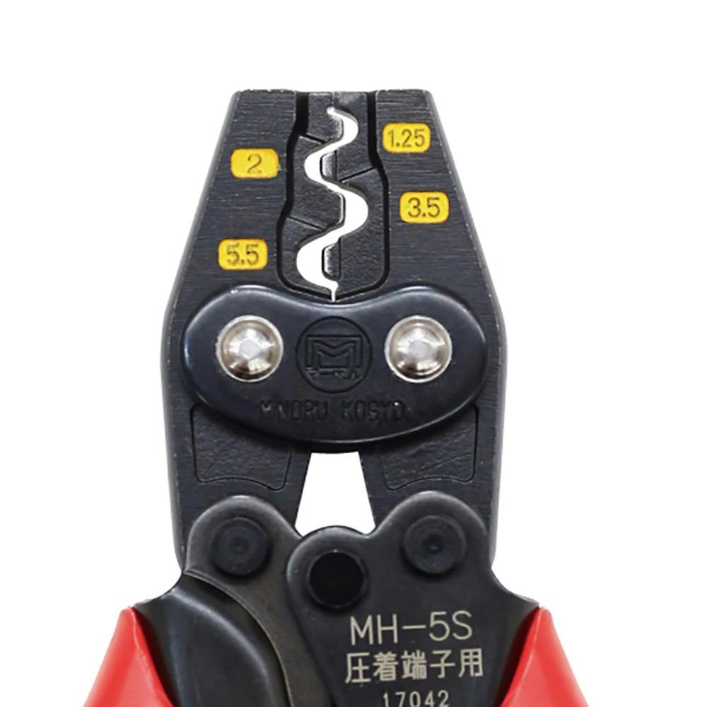 圧着工具ハンドプレス 圧着工具 裸圧着端子・スリーブ用 ハンドプレス MH-5S | 作業