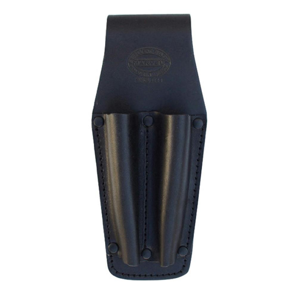 WAIST GEAR 革製ドライバー2丁差し ブラック MDP-35XB