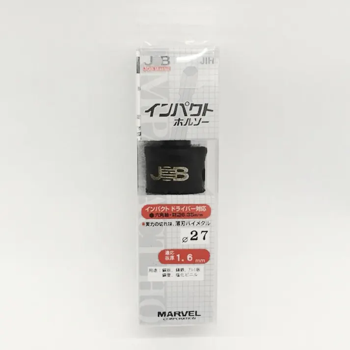 ジョブマスター インパクトホールソー JIH-27