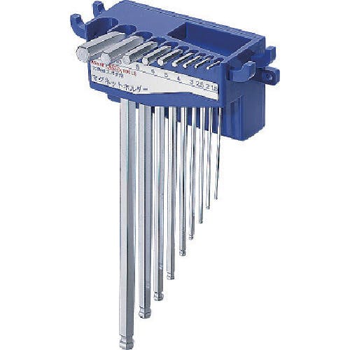 旭金属工業 ロングボールポイント六角棒レンチセット9本組 AQS0900 ボールポイント六角棒レンチセット 旭金属工業 ロングボールポイント六角棒レンチセット9本組 AQS0900 ボールポイント六角棒レンチセット
