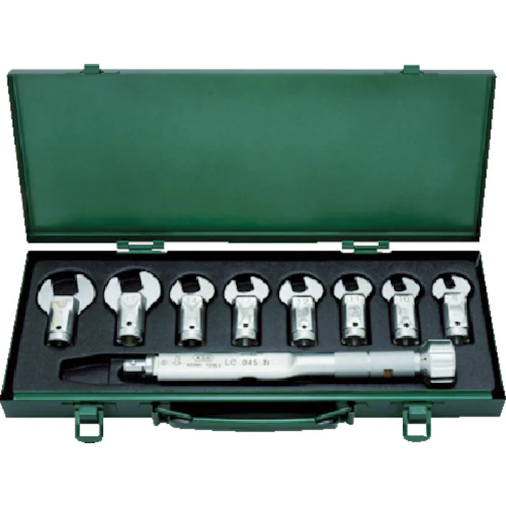 【CAINZ-DASH】旭金属工業 トルクレンチスパナヘッドセット LC045N+8-19mm LCS2000【別送品】