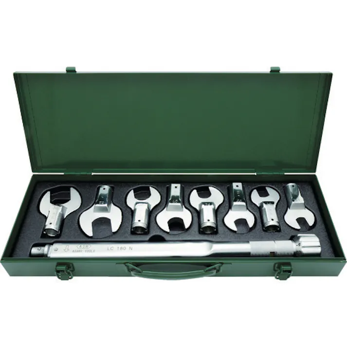 【CAINZ-DASH】旭金属工業 トルクレンチスパナヘッドセットLC180N+17-36mm LCS4000【別送品】