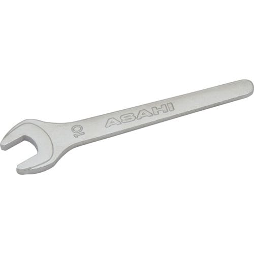 【CAINZ-DASH】旭金属工業 丸形片口スパナ強力タイプＪＩＳＨ（メッキ）１０ｍｍ SSP0010【別送品】
