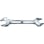 【CAINZ-DASH】旭金属工業 ライツールやり形両口スパナ６ｍｍ×７ｍｍ LEX0607【別送品】