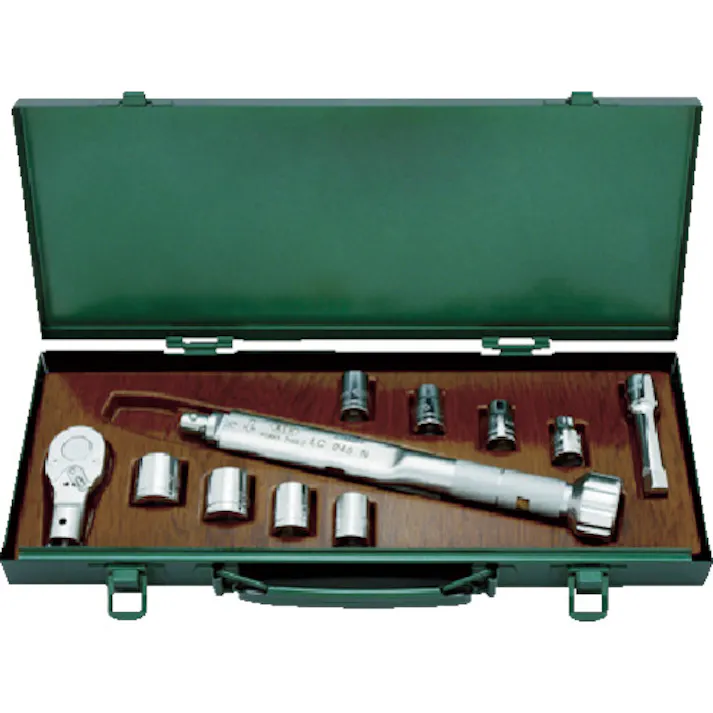 【CAINZ-DASH】旭金属工業 トルクレンチソケットセットLC090N+12-27mm LCV3000【別送品】