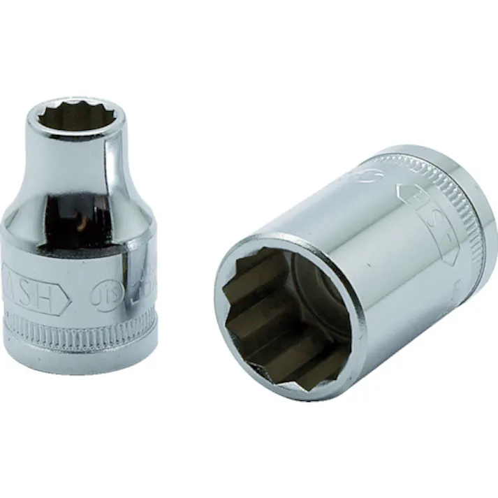 【CAINZ-DASH】旭金属工業 12角ソケット12.7□×12mm VS4120【別送品】