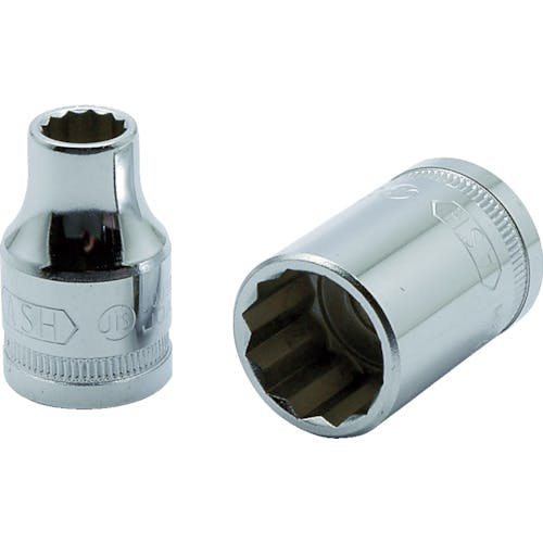旭金属工業 12角ソケット12.7□×30mm VS4300 ソケット(ソケット) 旭金属工業 12角ソケット12.7□×30mm VS4300 ソケット(ソケット)