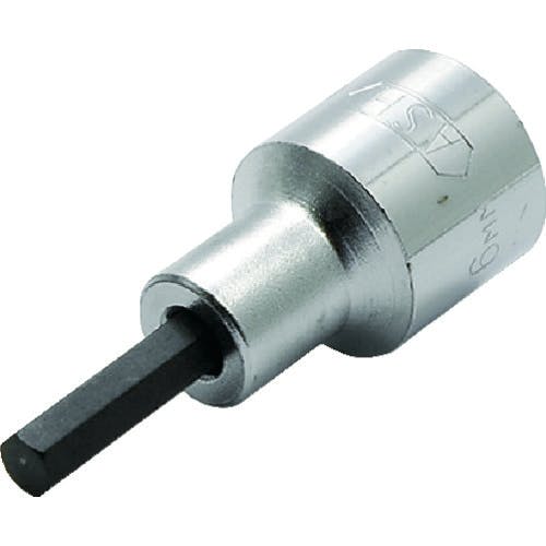 【CAINZ-DASH】旭金属工業 ソケットレンチ用ヘキサゴンソケット１２．７□×１０ｍｍ VX4010【別送品】