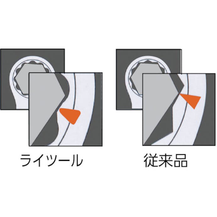 【CAINZ-DASH】旭金属工業 ライツールオフセット両口めがね８ｍｍ×１０ｍｍ LEF0810【別送品】