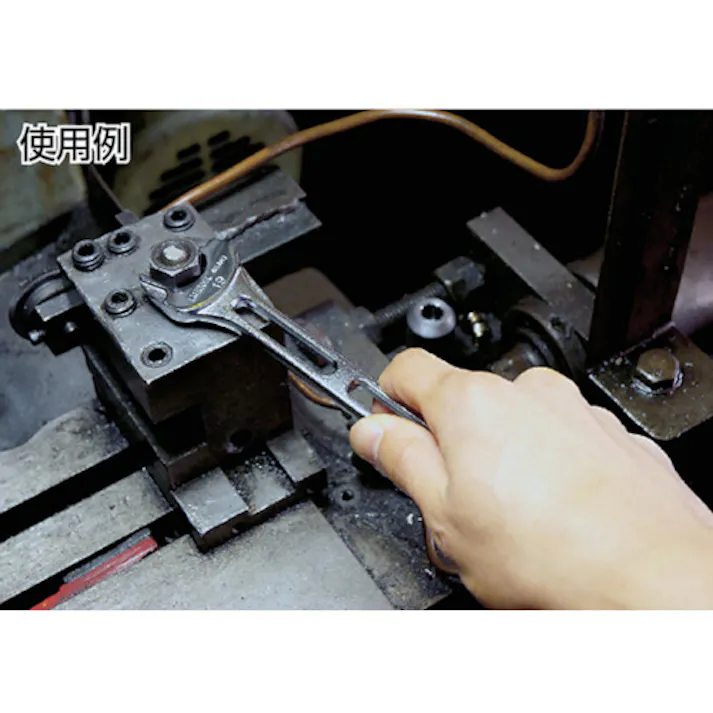 【CAINZ-DASH】旭金属工業 ライツールコンビネーションスパナ21mm LEW0021【別送品】