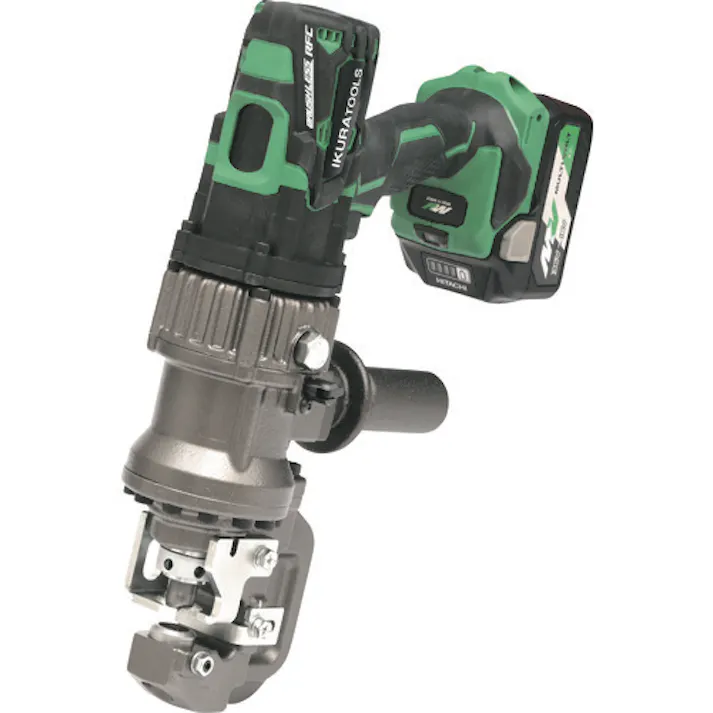 【CAINZ-DASH】育良精機 コードレスパンチャーISK-MP15LF(50155) ISK-MP15LF【別送品】