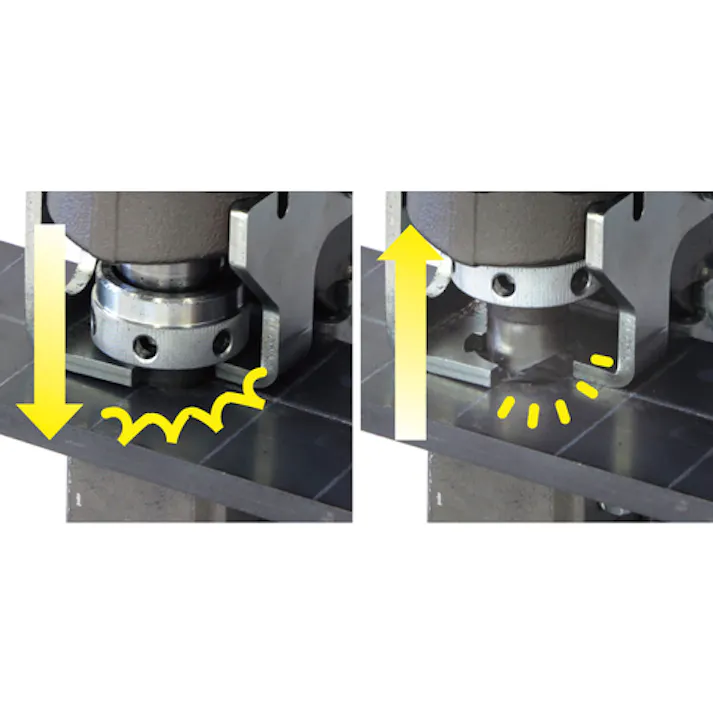 【CAINZ-DASH】育良精機 コードレスパンチャーISK-MP15LF(50155) ISK-MP15LF【別送品】