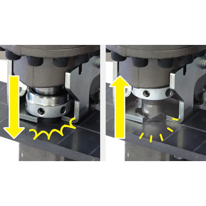 【CAINZ-DASH】育良精機 コードレスパンチャー(50158) ISK-MP2050LF【別送品】