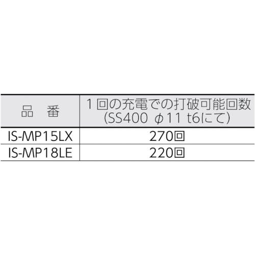 育良 コードレスパンチャー替刃 ＩＳ－ＭＰ１５ＬＴ用（５１７１０