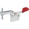 【CAINZ-DASH】育良精機 下方押え型トグルクランプ スチール 水平ハンドル(31107) クランプアーム移動角度65° ストレートベース 締付力0.3kN ISK-03S0【別送品】