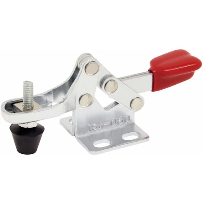 【CAINZ-DASH】育良精機 下方押え型トグルクランプ 水平ハンドル(31108) ISK-080【別送品】