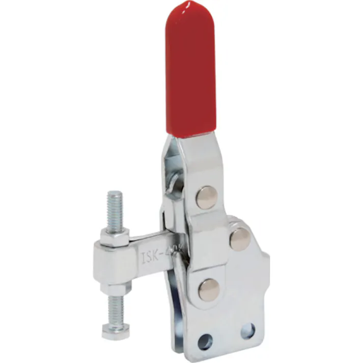 【CAINZ-DASH】育良精機 下方押え型トグルクランプ ステンレスタイプ垂直ハンドル(31315) ISK-40K0-2S【別送品】