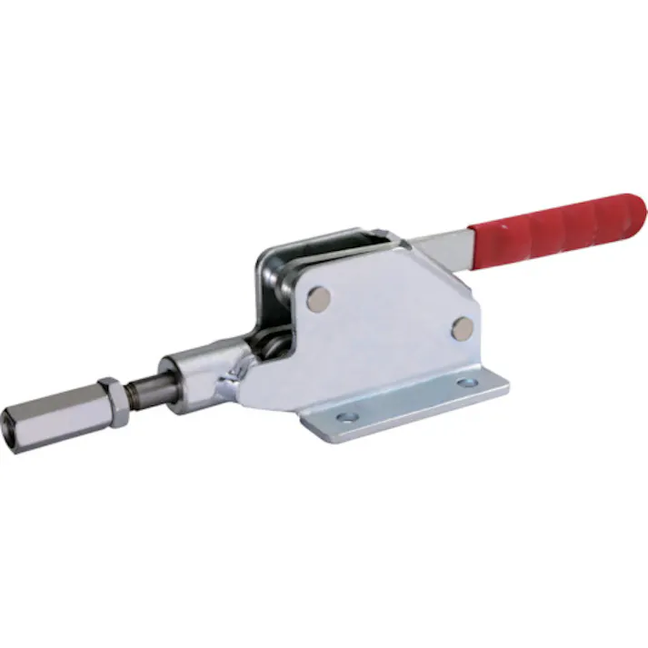 【CAINZ-DASH】育良精機 横押し型トグルクランプ スチール(31409) ストローク23mm フランジベース 押圧力3.0kN ISK-51BM0【別送品】