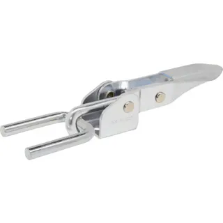 【CAINZ-DASH】育良精機 引き止め専用型トグルクランプ ステンレス(31504) フランジベース 引圧力3.0kN 調整量12mm ISK-FA1500-2S【別送品】