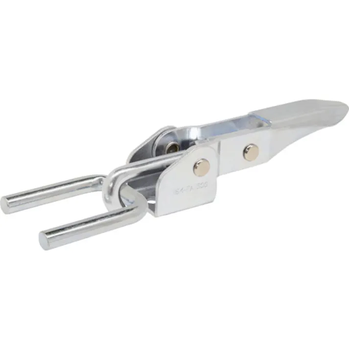 【CAINZ-DASH】育良精機 引き止め専用型トグルクランプ ステンレス(31504) フランジベース 引圧力3.0kN 調整量12mm ISK-FA1500-2S【別送品】