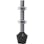 【CAINZ-DASH】育良精機 トグルクランプ用ゴム付ボルト（３１９０１）　ねじ寸法Ｍ４×Ｐ０．７ｍｍ　全長４２ｍｍ M4X30【別送品】