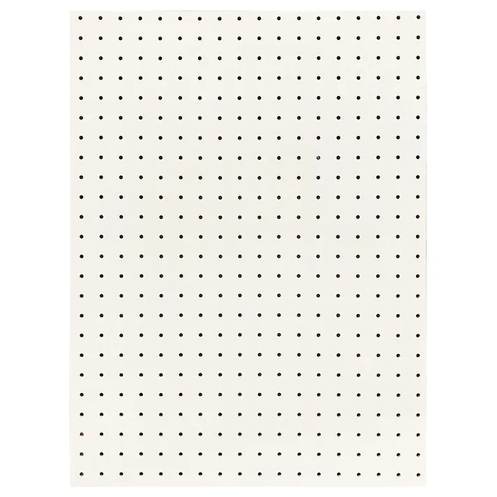 カラー有孔 ホワイト 幅450mm 長さ600mm 厚さ5.5mm