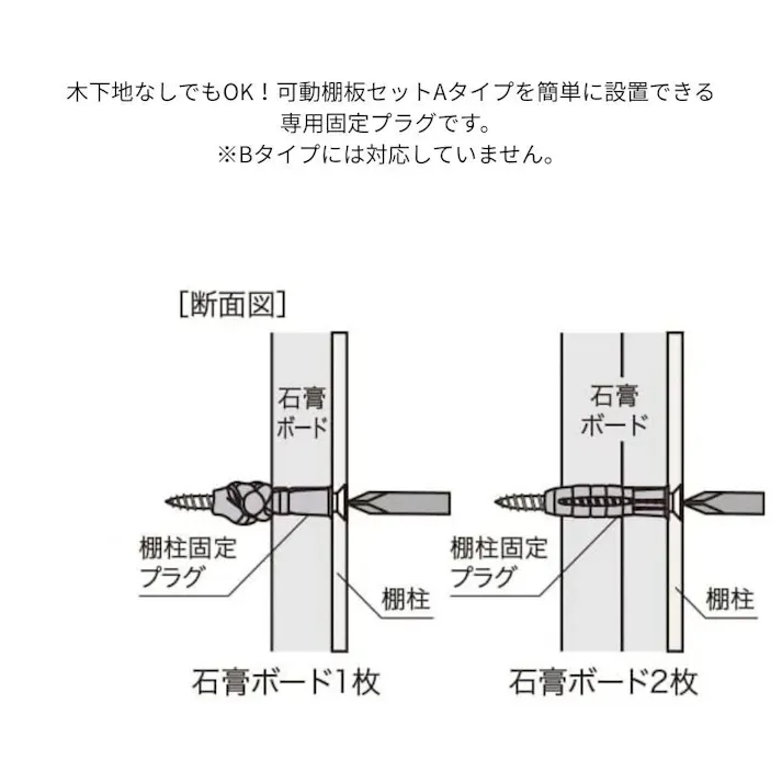 可動棚セットAタイプ 2段 奥行450mm シェルホワイト JTCKTA2D4-S-LW【別送品】