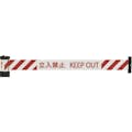 【CAINZ-DASH】中発販売 バリアリール　マグネットタイプ　赤・白ストライプ　立入禁止 BRS-605H【別送品】