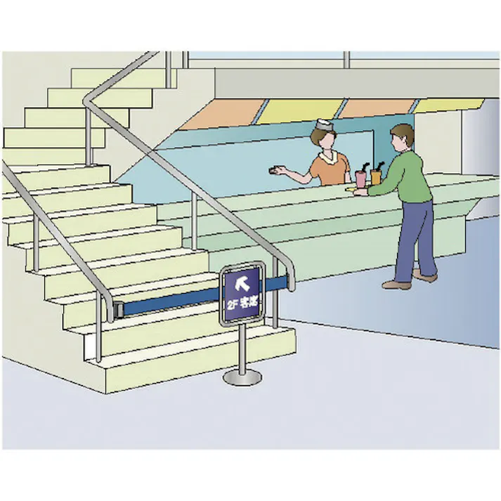 【CAINZ-DASH】中発販売 バリアリールminiポータブル ベルト 赤 BRMB-5016A【別送品】