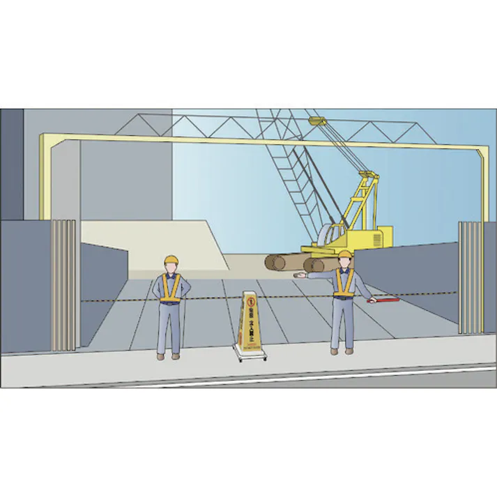 【CAINZ-DASH】中発販売 自動巻ツインロープリール内蔵 サインロープリール SRR-W1209A【別送品】