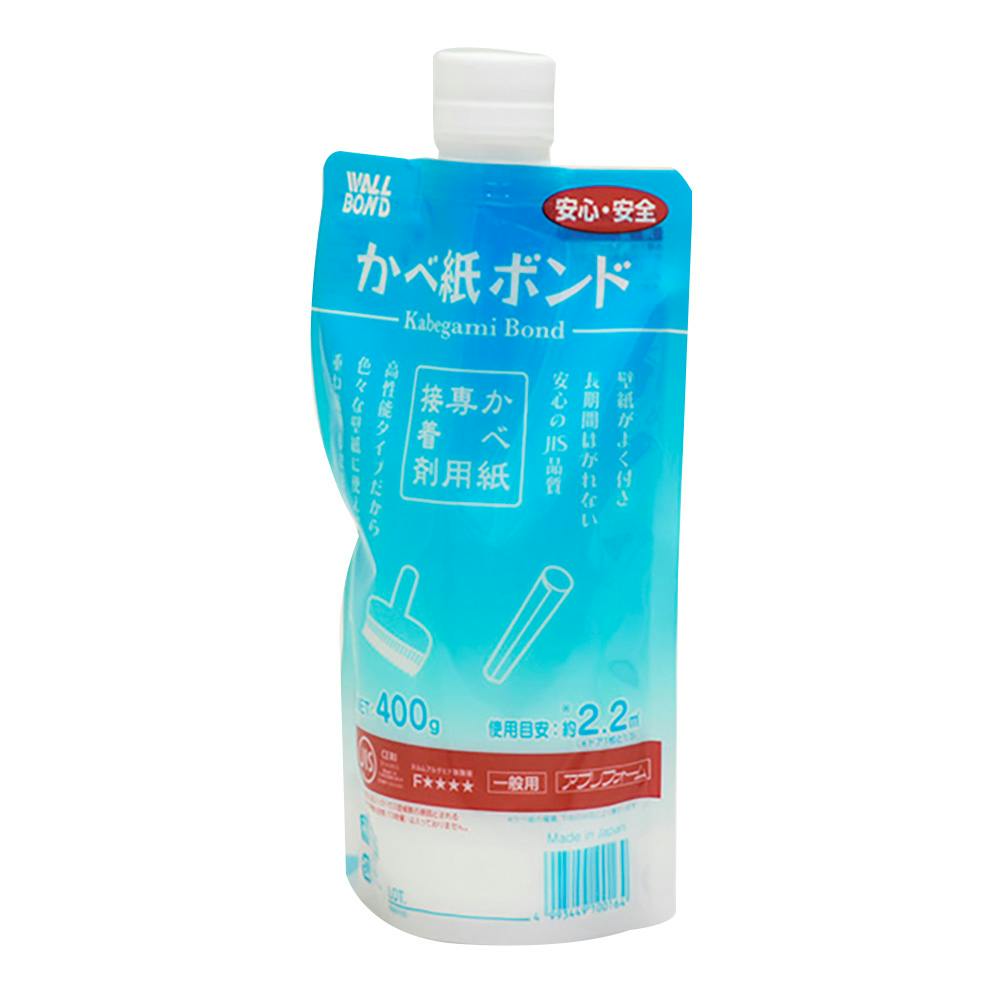 ウォールボンド かべ紙ボンドミニ 400g 内装用接着剤 ウォールボンド かべ紙ボンドミニ 400g 内装用接着剤