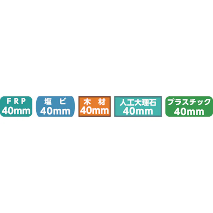 【CAINZ-DASH】大見工業 FRPホールカッター 39mm FRP-39【別送品】