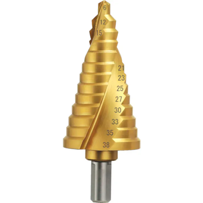 【CAINZ-DASH】大見工業 スパイラルタケノコドリル 13段 TKS638G【別送品】