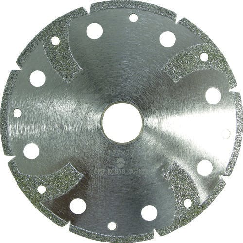 大見工業 塩ビ管用電着ダイヤカットソー 125mm DDP-125 ダイヤモンドカッター(乾式) 大見工業 塩ビ管用電着ダイヤカットソー 125mm DDP-125 ダイヤモンドカッター(乾式)