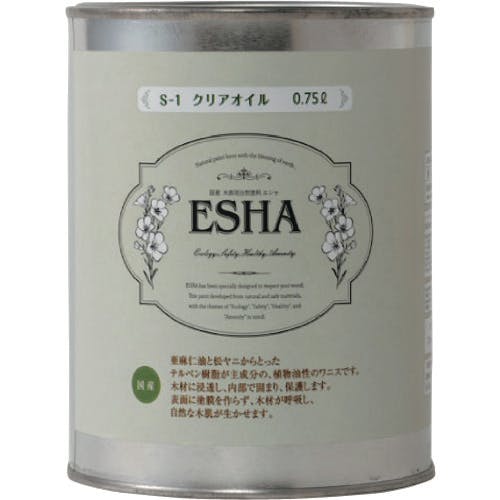 ターナー色彩 ESHAクリアオイル2.5L ES025S01 補修塗料 ターナー色彩 ESHAクリアオイル2.5L ES025S01 補修塗料