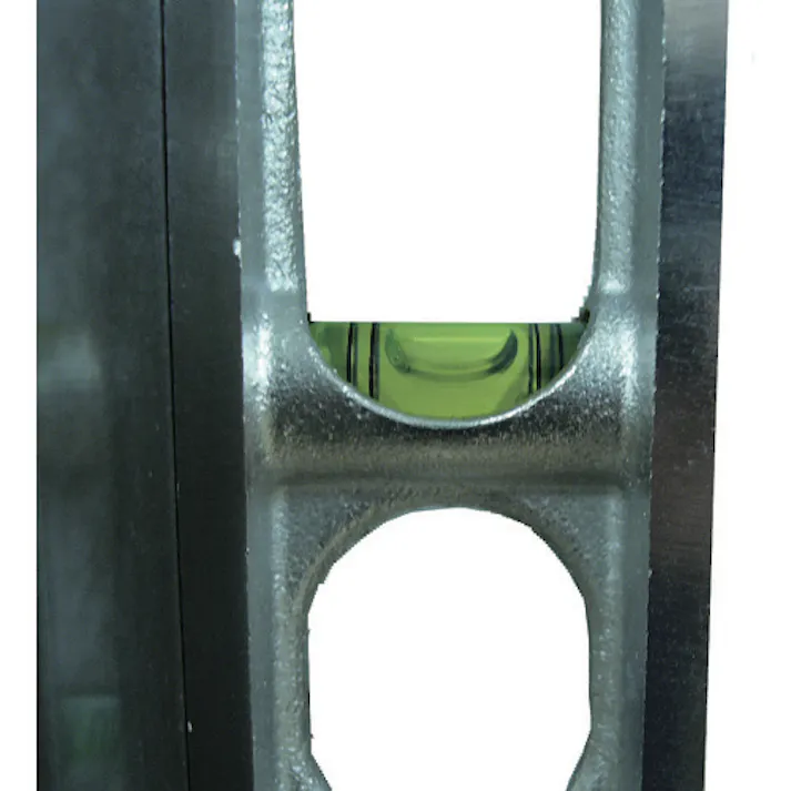 【CAINZ-DASH】アカツキ製作所 鉄レベル メッキ仕上げ 150mm L-880 150MM【別送品】