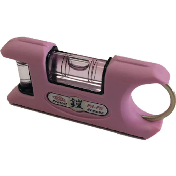 【CAINZ-DASH】アカツキ製作所 ポケット水平器 プロテクトアーマー ピンク PA-PN【別送品】