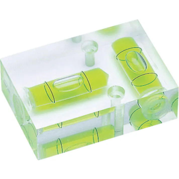 【CAINZ-DASH】アカツキ製作所 平クロス型アイベル水平器(取付穴付) PTH-50【別送品】