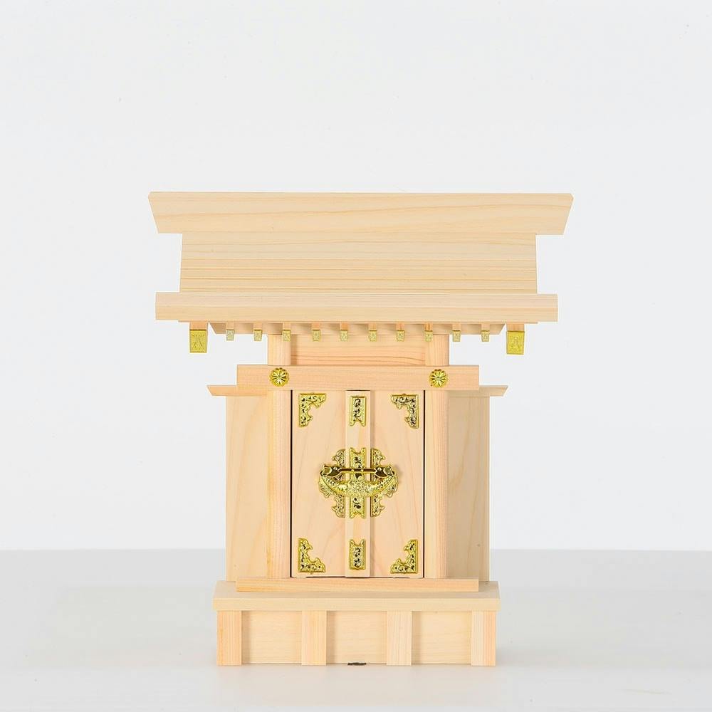 神棚 一社 中天理 幅28cm×奥行11cm×高30cm 神棚 神棚 一社 中天理 幅28cm×奥行11cm×高30cm 神棚
