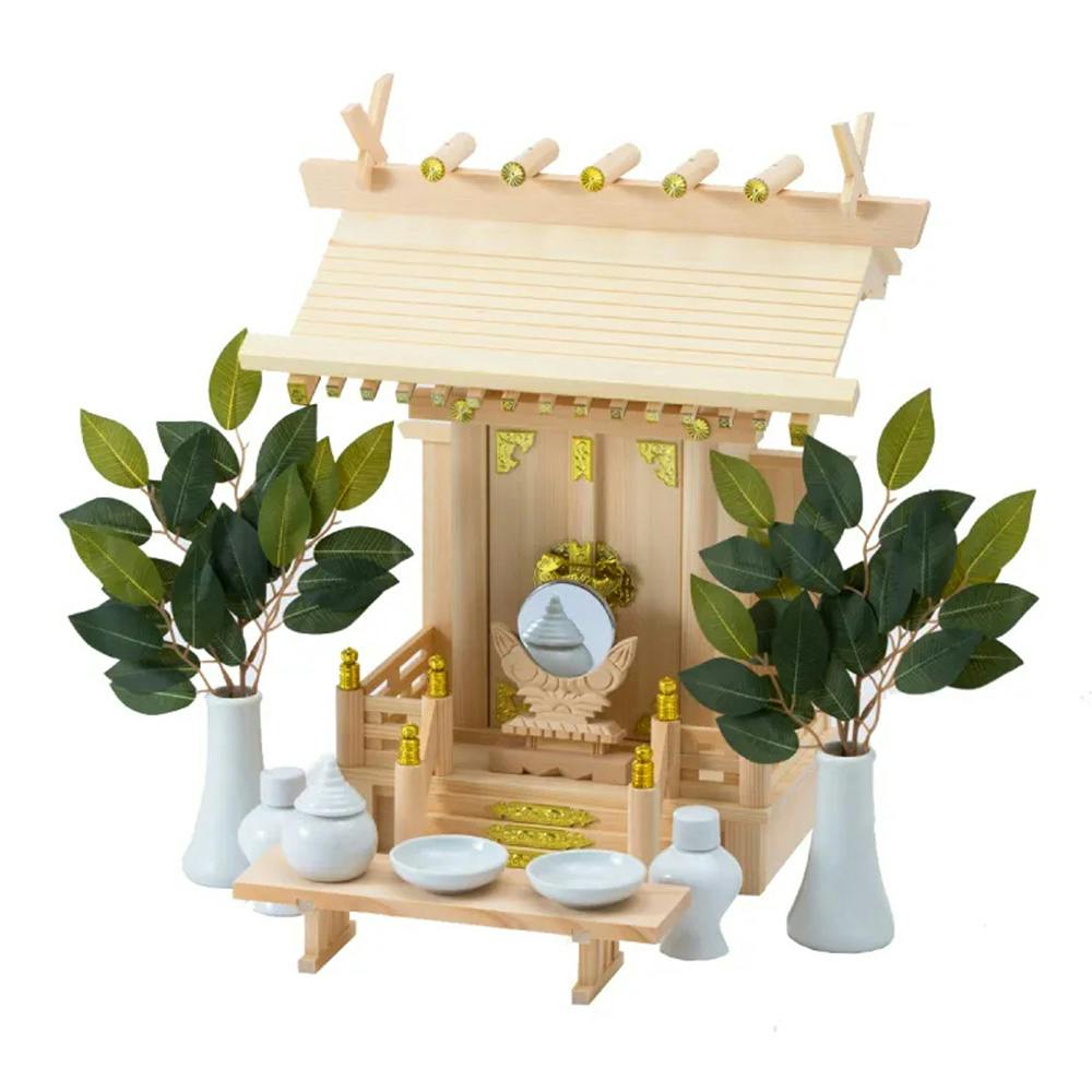 大神明 神棚セット 幅39.5cm 奥行24.5cm 高さ44cm【別送品】