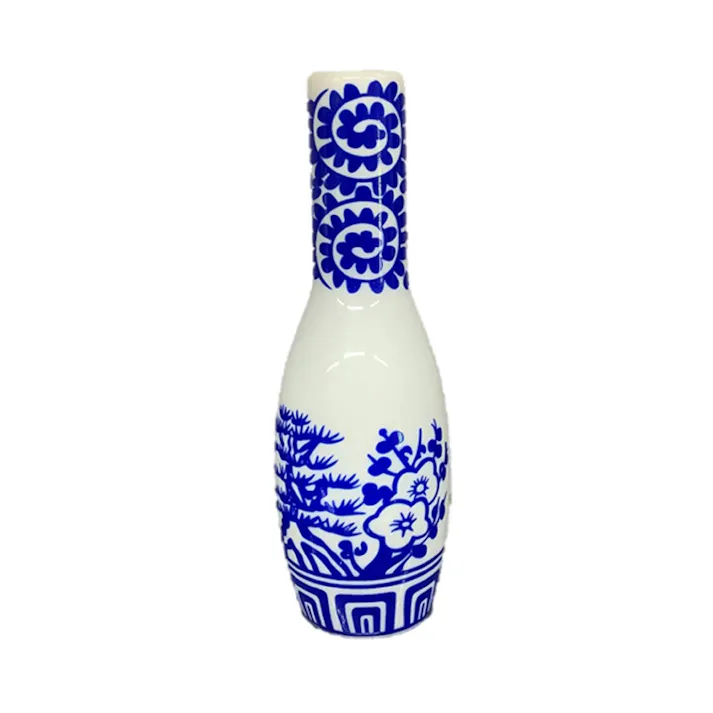 静岡木工 神棚 染付並神酒 4寸