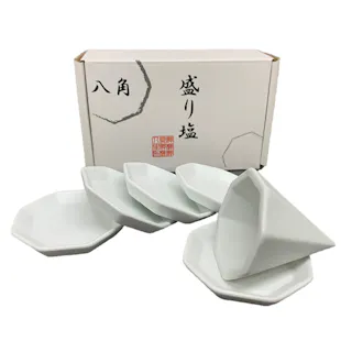 静岡木工 八角盛り塩セット 小