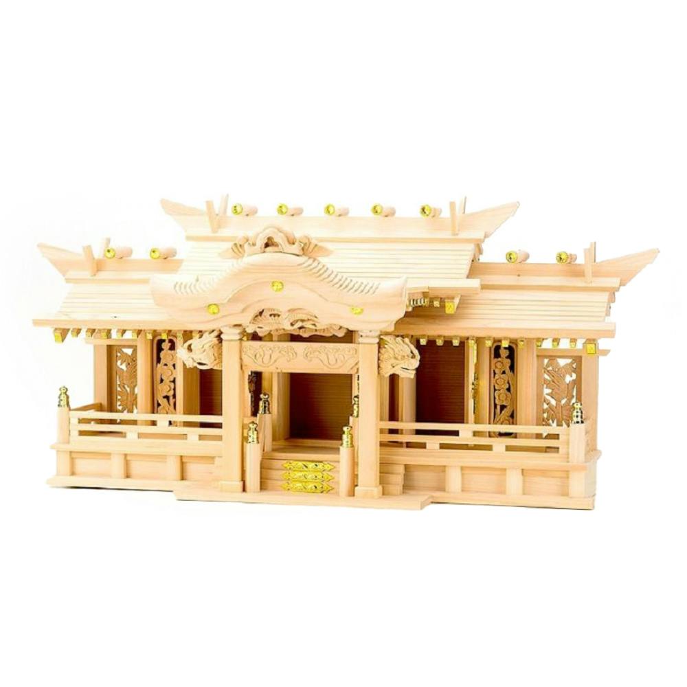 送料無料】屋根違い三社 飛鳥 神棚セット【別送品】 | 神具 送料無料】屋根違い三社 飛鳥 神棚セット【別送品】 | 神具