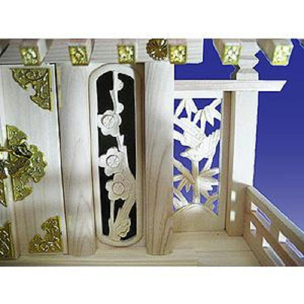 送料無料】屋根違い三社 飛鳥 神棚セット【別送品】 | 神具 送料無料】屋根違い三社 飛鳥 神棚セット【別送品】 | 神具