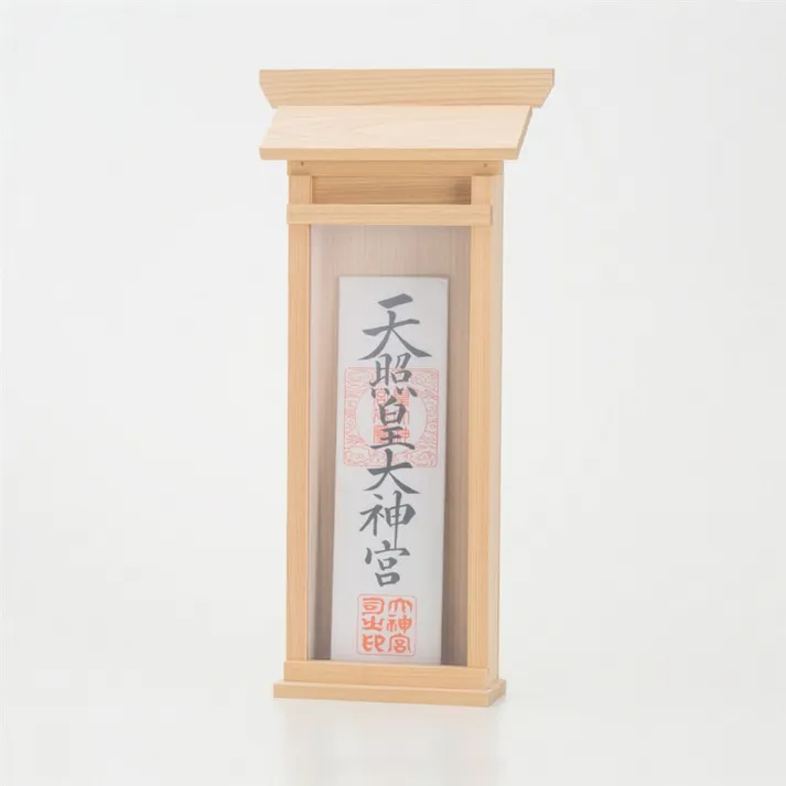 掛ける神棚 中 幅18cm×奥行6.5cm×高さ38cm